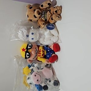 Beanie Mascot stuffies vintage